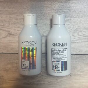 Redken Acidic Bonding Concentrate Set of Shampoo and Conditioner-10oz each New